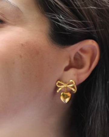 Paris Bow Earrings