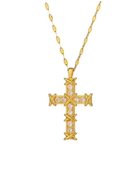 Grace Cross Necklace