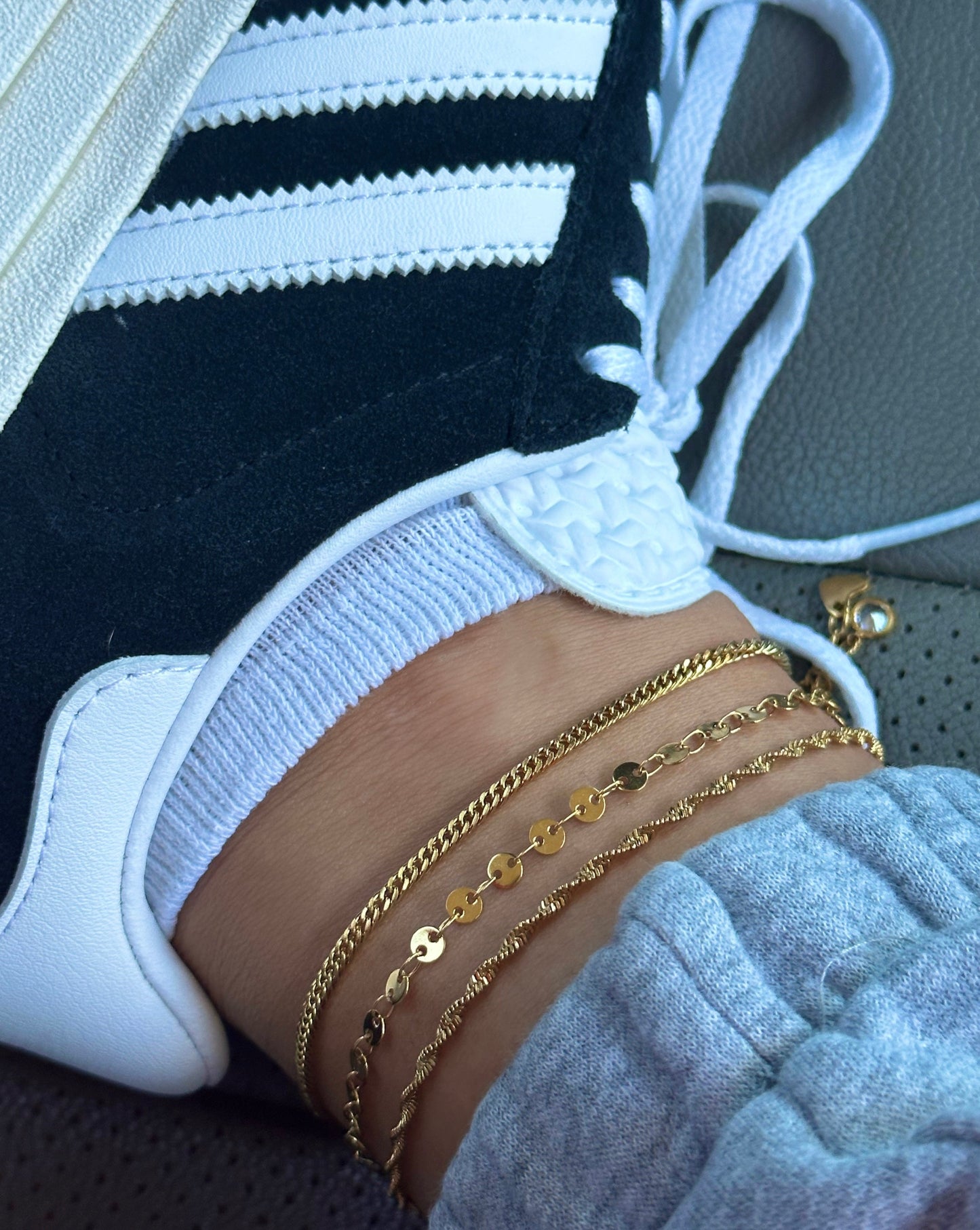 Mini Cuban Link Anklet