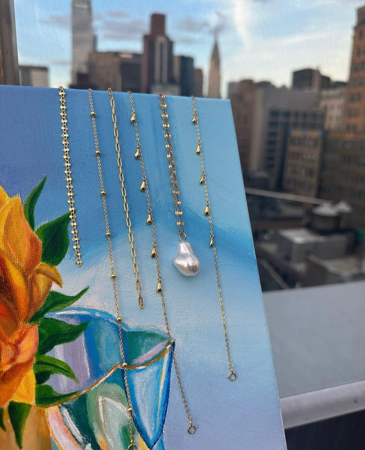 Imperfect Beauty Freshwater Pearl Necklace