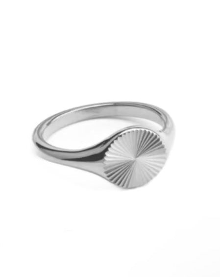 Sundial Signet Ring