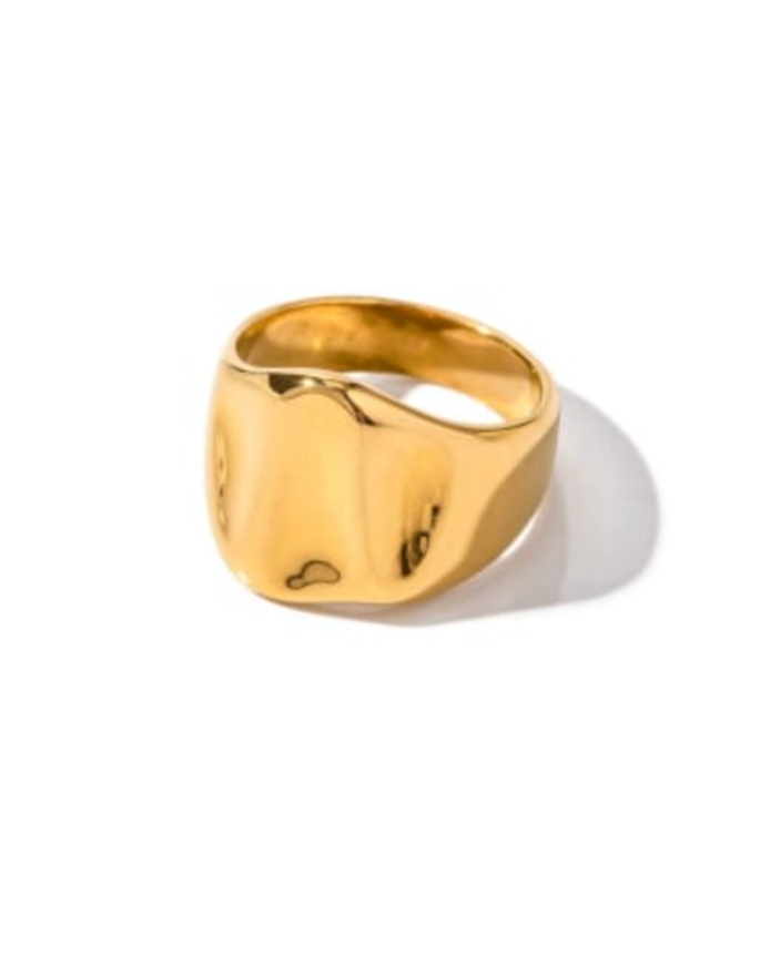 Vintage Distressed Statement Ring