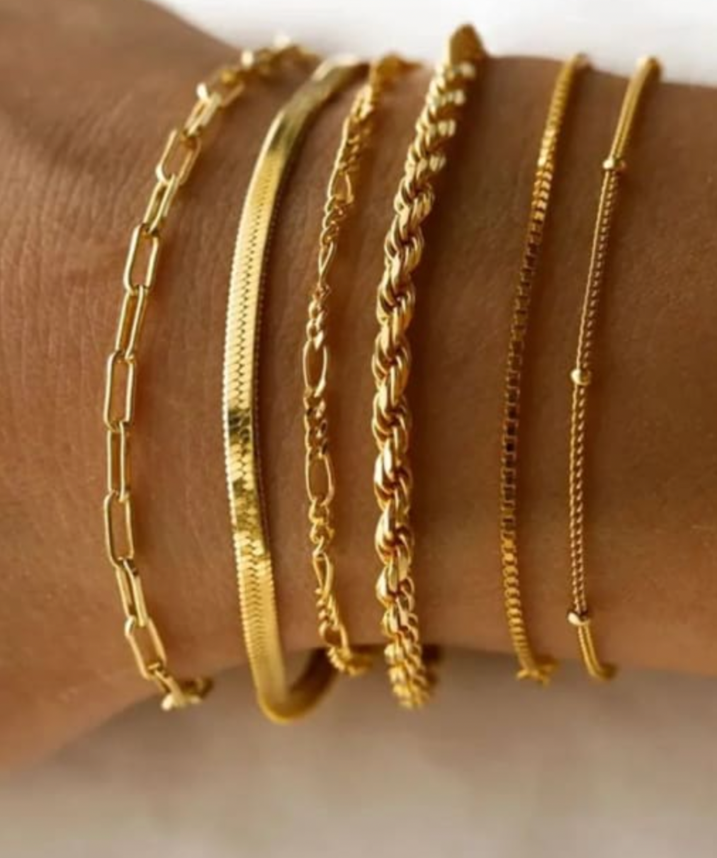 Twisted Rope Chain Bracelet