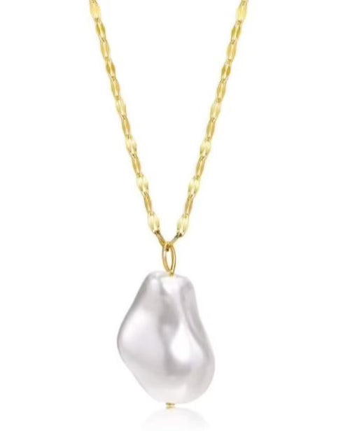 Imperfect Beauty Freshwater Pearl Necklace