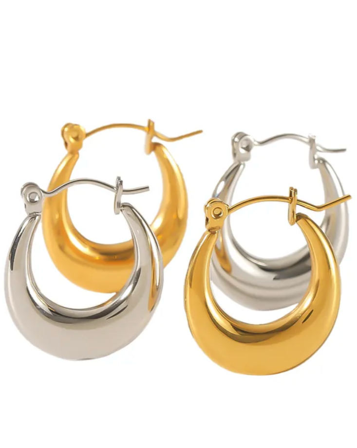 Clean Girl Chunky Earrings